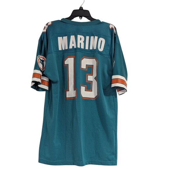 🏈 Vintage Champion Dan Marino #13 Miami Dolphins Jersey – Size 44 (Made in USA) - Picture 3 of 5